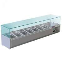 Холодильная витрина для топпинга Rauder SRV1500/330